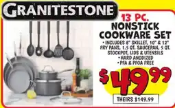 Ollie's 13 PC. NONSTICK COOKWARE SET offer
