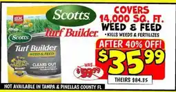 Ollie's Scotts Turf Builder Weed & Feed offer