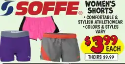 Ollie's SOFFE WOMEN'S SHORTS offer
