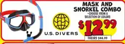 Ollie's MASK AND SNORKEL COMBO offer