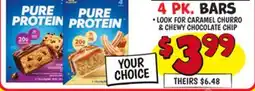 Ollie's PURE PROTEIN BARS 4 PK. BARS offer