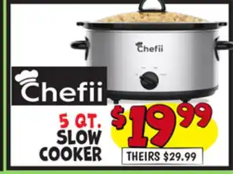Ollie's CHEFII SLOW COOKER offer