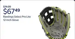 Walmart Rawlings Select Pro Lite 12-Inch Glove | Aaron Judge Model | RHT | Gray/Black offer