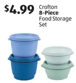 Aldi Crofton 8-Piece Food Storage Set offer
