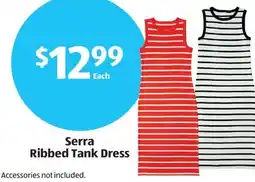 Aldi Serra Ribbed Tank Dress offer