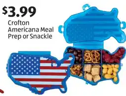 Aldi Crofton Americana Meal Prep or Snackle offer