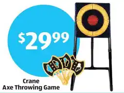 Aldi Crane Axe Throwing Game offer