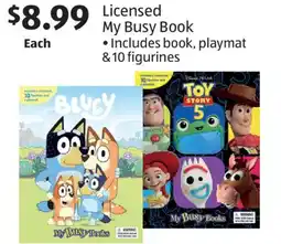 Aldi Licensed My Busy Book offer