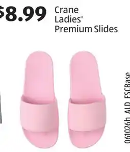 Aldi Crane Ladies' Premium Slides offer