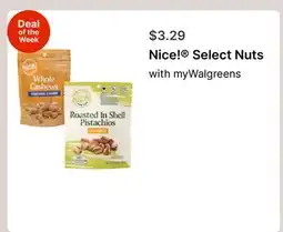 Walgreens Nice! Select Nuts offer