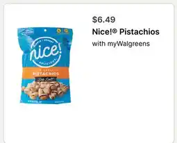Walgreens Nice! Pistachios offer
