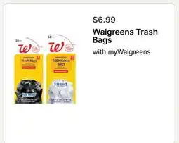 Walgreens Walgreens Trash Bags offer