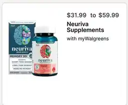 Walgreens Neuriva Supplementation offer