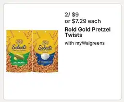 Walgreens Rold Gold Pretzel Twists offer