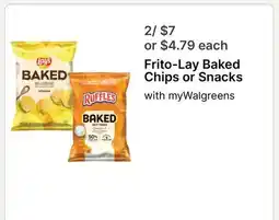 Walgreens Frito-Lay Baked Chips or Snacks offer