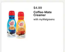 Walgreens Coffee-Mate Creamer offer