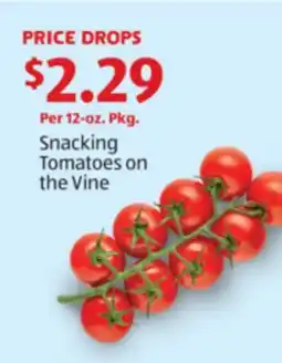Aldi Snacking Tomatoes on the Vine offer
