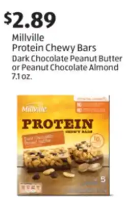 Aldi Millville Protein Chewy Bars offer
