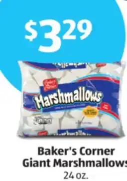 Aldi Baker's Corner Giant Marshmallows offer