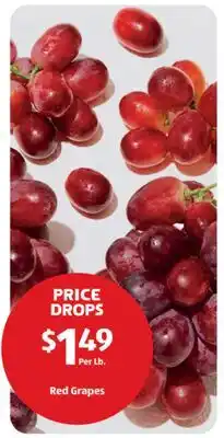 Aldi Red Grapes offer