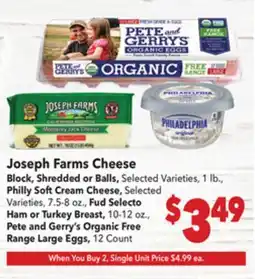 Vallarta Supermarkets Joseph Farms Cheese offer