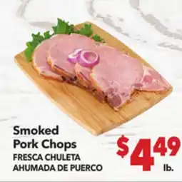 Vallarta Supermarkets Smoked Pork Chops / FRESCA CHULETA AHUMADA DE PUERCO offer