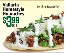 Vallarta Supermarkets Vallarta Homestyle Huaraches offer