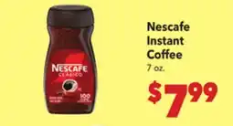 Vallarta Supermarkets Nescafe Instant Coffee offer