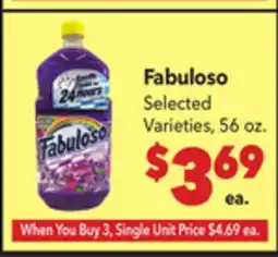 Vallarta Supermarkets Fabuloso offer