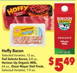 Vallarta Supermarkets Hoffy Bacon offer