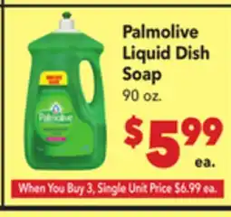Vallarta Supermarkets Palmolive Liquid Dish Soap offer