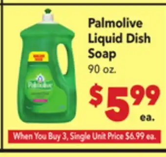 Vallarta Supermarkets Palmolive Liquid Dish Soap offer