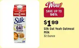 Grocery Outlet Oat Yeah Oatmeal Milk offer