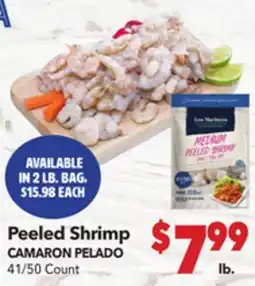 Vallarta Supermarkets Peeled Shrimp / CAMARON PELADO offer