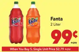 Vallarta Supermarkets Fanta offer