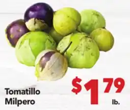 Vallarta Supermarkets Tomatillo Milpero offer
