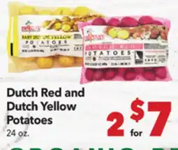 Vallarta Supermarkets Dutch Red and Dutch Yellow Potatoes offer