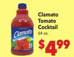 Vallarta Supermarkets Clamato Tomato Cocktail offer