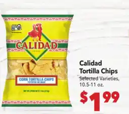 Vallarta Supermarkets Calidad Tortilla Chips offer