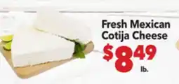 Vallarta Supermarkets Fresh Mexican Cotija Cheese offer