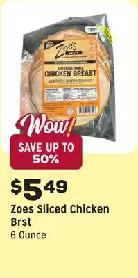 Grocery Outlet Sliced Chicken Brst offer