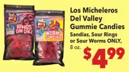 Vallarta Supermarkets Los Micheleros Del Valley Gummie Candies offer