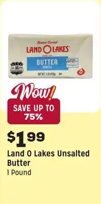 Grocery Outlet Unsalted Butter offer