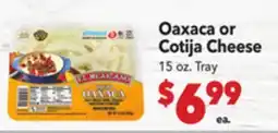 Vallarta Supermarkets Oaxaca or Cotija Cheese offer