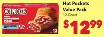 Vallarta Supermarkets Hot Pockets Value Pack offer