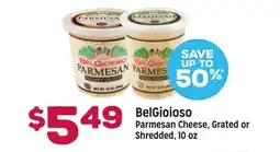 Grocery Outlet BelGioioso Parmesan Cheese Grated or Shredded offer