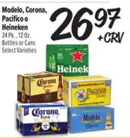 El Super Modelo, Corona, Pacifico o Heineken offer