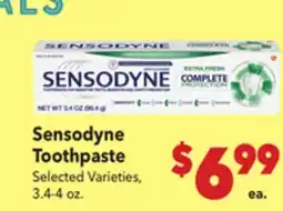 Vallarta Supermarkets Sensodyne Toothpaste offer