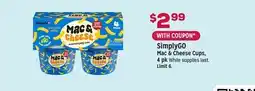 Grocery Outlet SimplyGO Mac & Cheese Cups offer