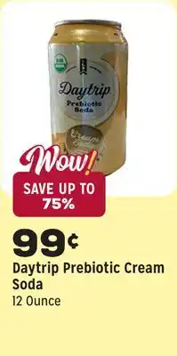 Grocery Outlet Prebiotic Cream Soda offer